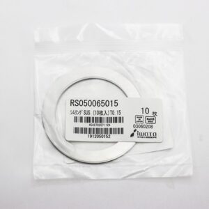 Shim Washer, 0.15mm Thick, ID 50mm x OD 65mm, SUS304 (Pack of 10), RS050065015