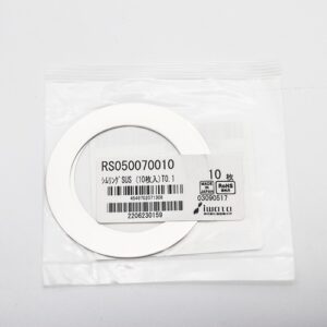 Shim Washer, 0.10mm Thick, ID 50mm x OD 70mm, SUS304 (Pack of 10), RS050070010