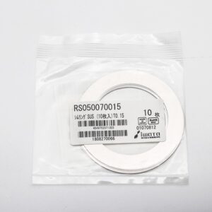 Shim Washer, 0.15mm Thick, ID 50mm x OD 70mm, SUS304 (Pack of 10), RS050070015