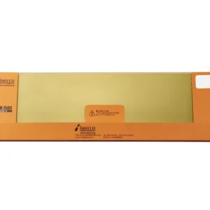 Shim Sheet with Adhesive, 0.025mm Thick, 150mm x 500mm Long, Brass, Pack of 5, CUZNP0025N