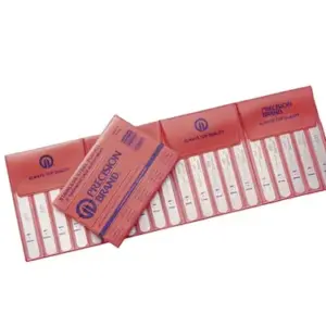 20 Piece 300 Series Feeler Gauge Stainless Steel Poc-Kit Assortment 1/2″ Wide x 12″ Long Blades, 77SPL