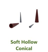 Soft Hollow Conical Plug